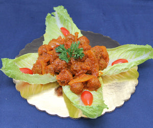 Bandeja de Albóndigas Portuguesas